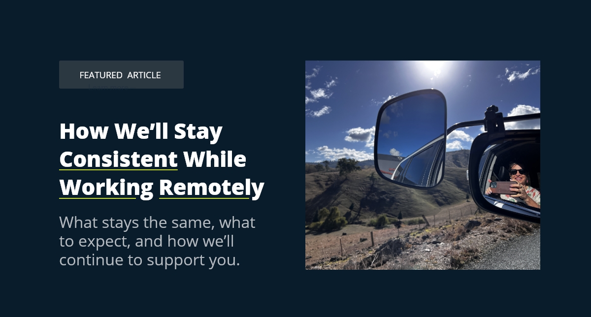 Consistency Doesn’t Stop When Location Changes